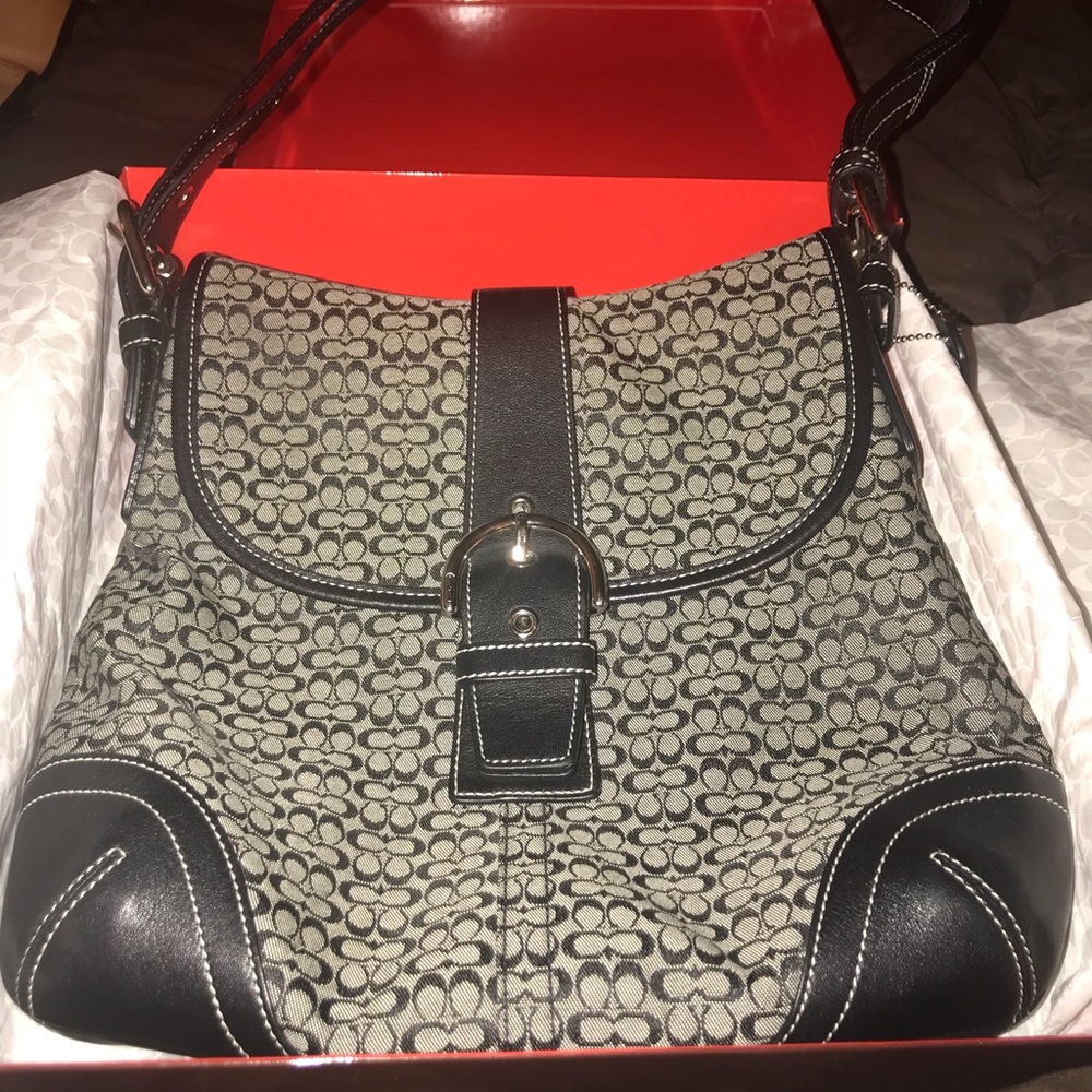 SOLD Coach Soho Slim Duffle Crossbody Messenger